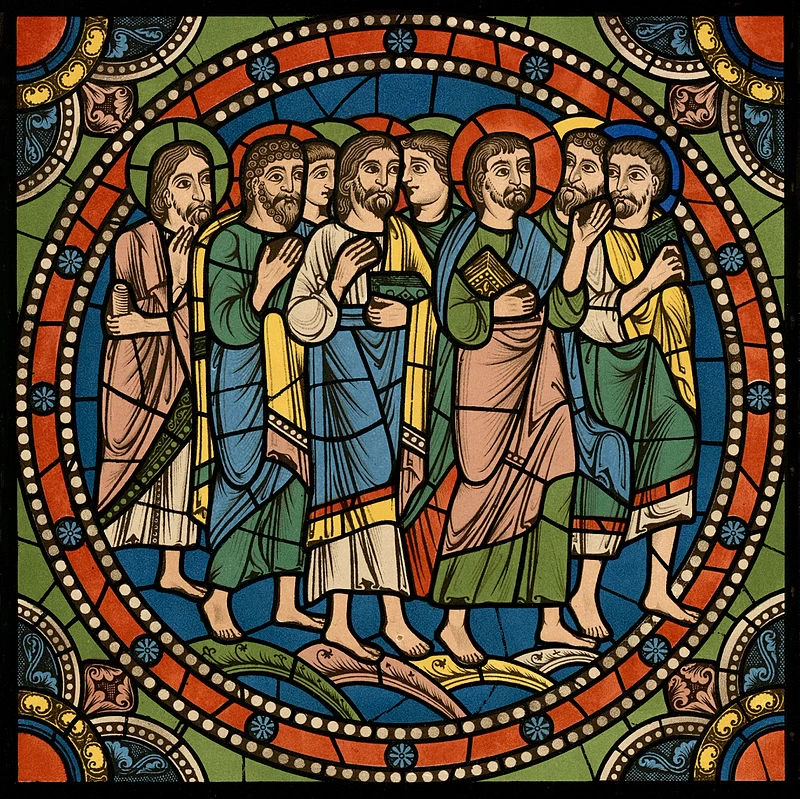 Dalla monigrafia della Cattedrale di Chartres. La vita di Gesù, 1867